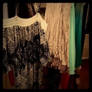 Cold shoulder bandana dress